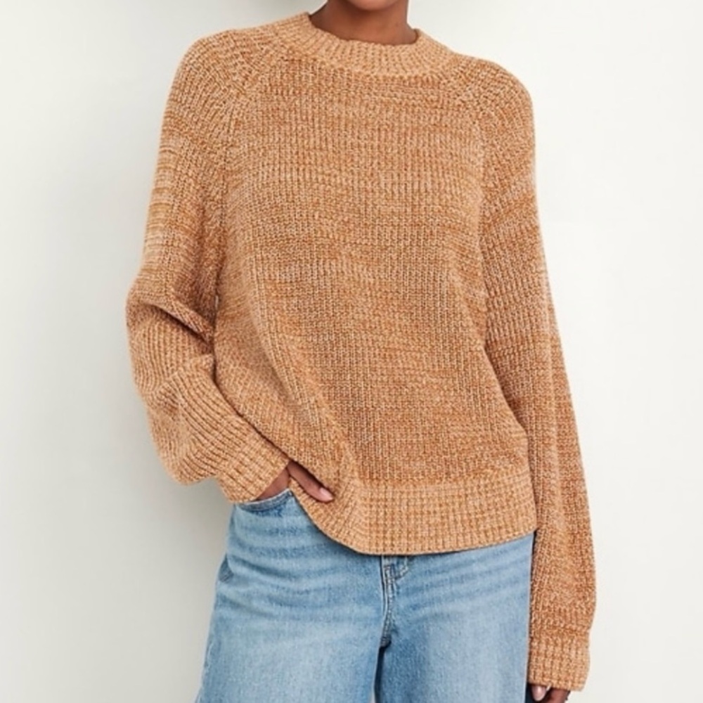 Cotton Shaker Stitch Sweater 🍂